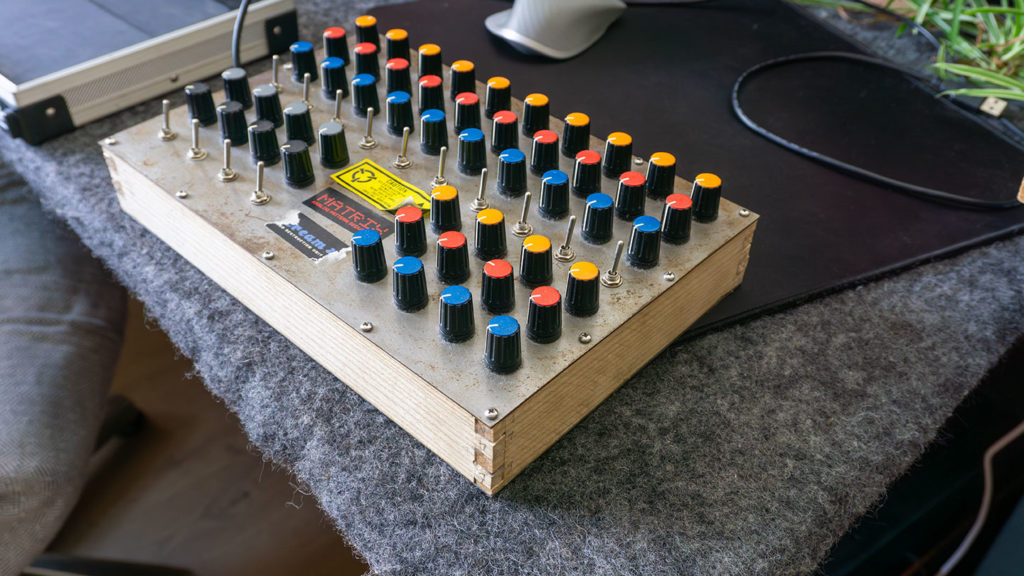 Detail eines individuell gebauten Controllers